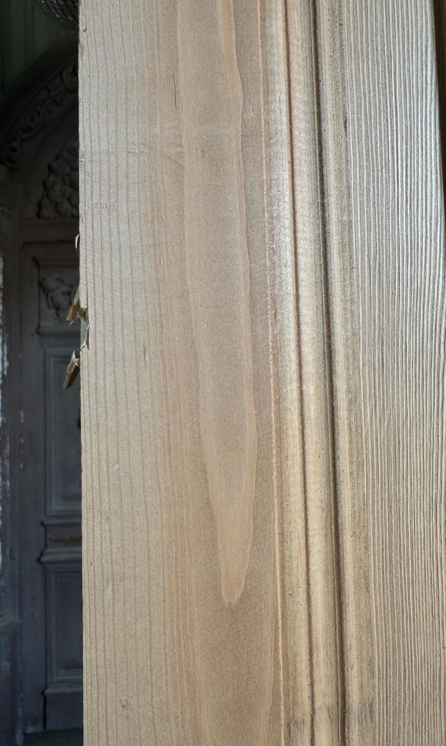 Handcrafted 3 Panel Solid Single Door - 32x96 K188