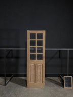 Antique Glass 8 Lite Single Door - 28x87 - N365