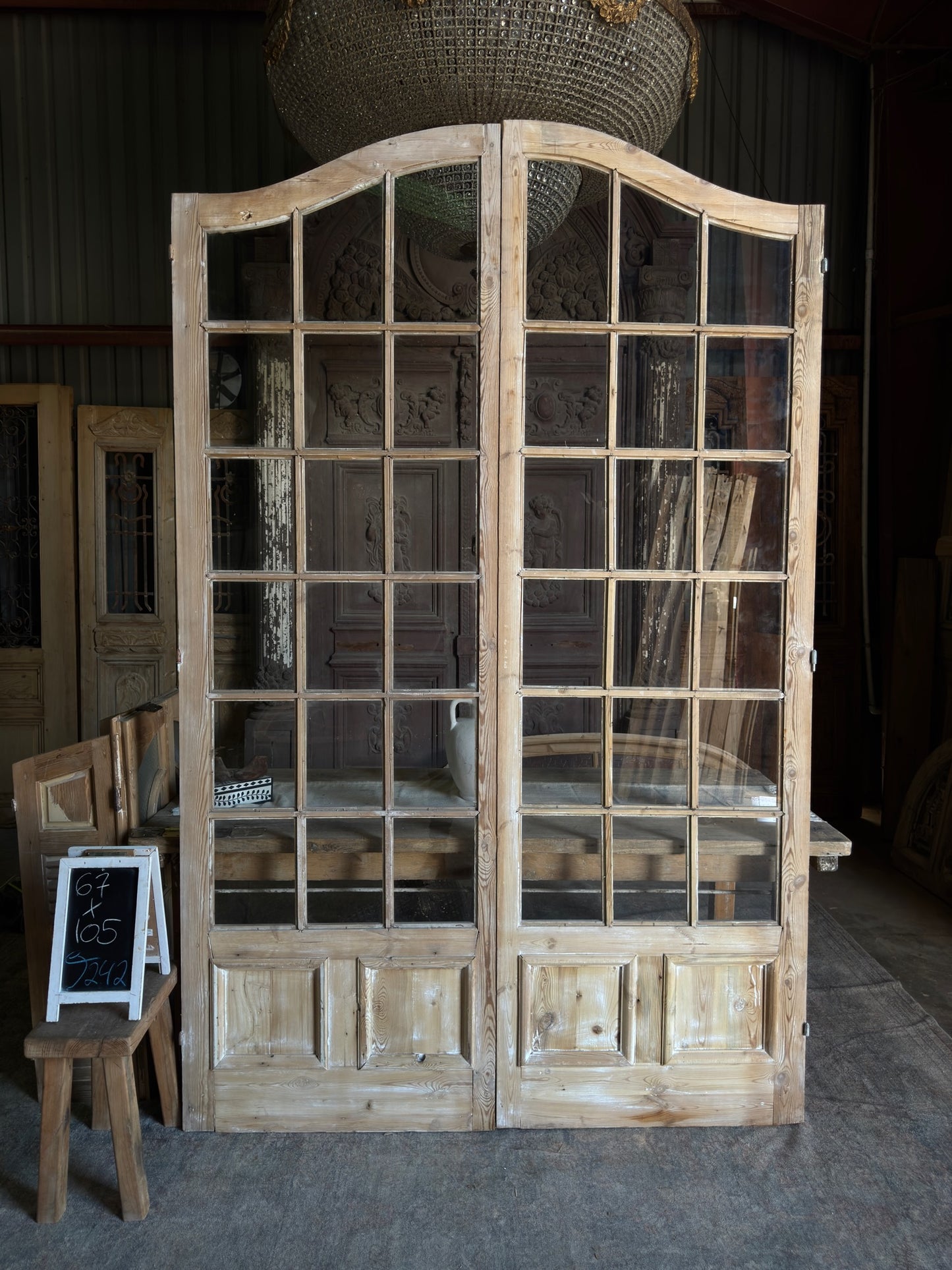 Regal French Chateaux Entry Doors  - 67x105 J242