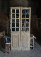 20 Lite Antique Mirrored French Doors - 45.5x99.5 - L128
