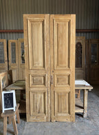 19th Century Raised Molding Antique French Doors - 43.5x93 E118
