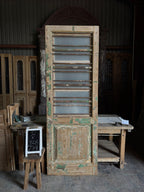 Horizontal Pattern Antique Iron Single Door - 32x92.25 J89