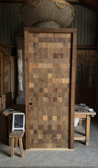 French Oak Plank Single Door - 34.5x93.5 - L442