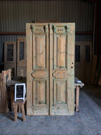 Large Carved Single Antique Door - 47x90.25 H72