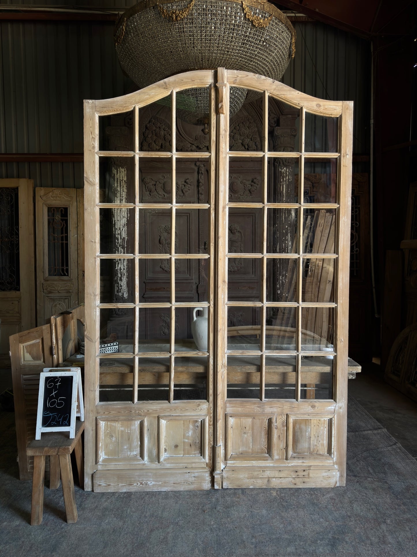 Regal French Chateaux Entry Doors  - 67x105 J242