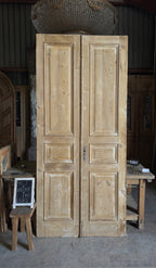 Antique 3 Panel French Doors - 45.5x100.75 - L582