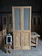 Antique Glass French Doors - 38x91 H51
