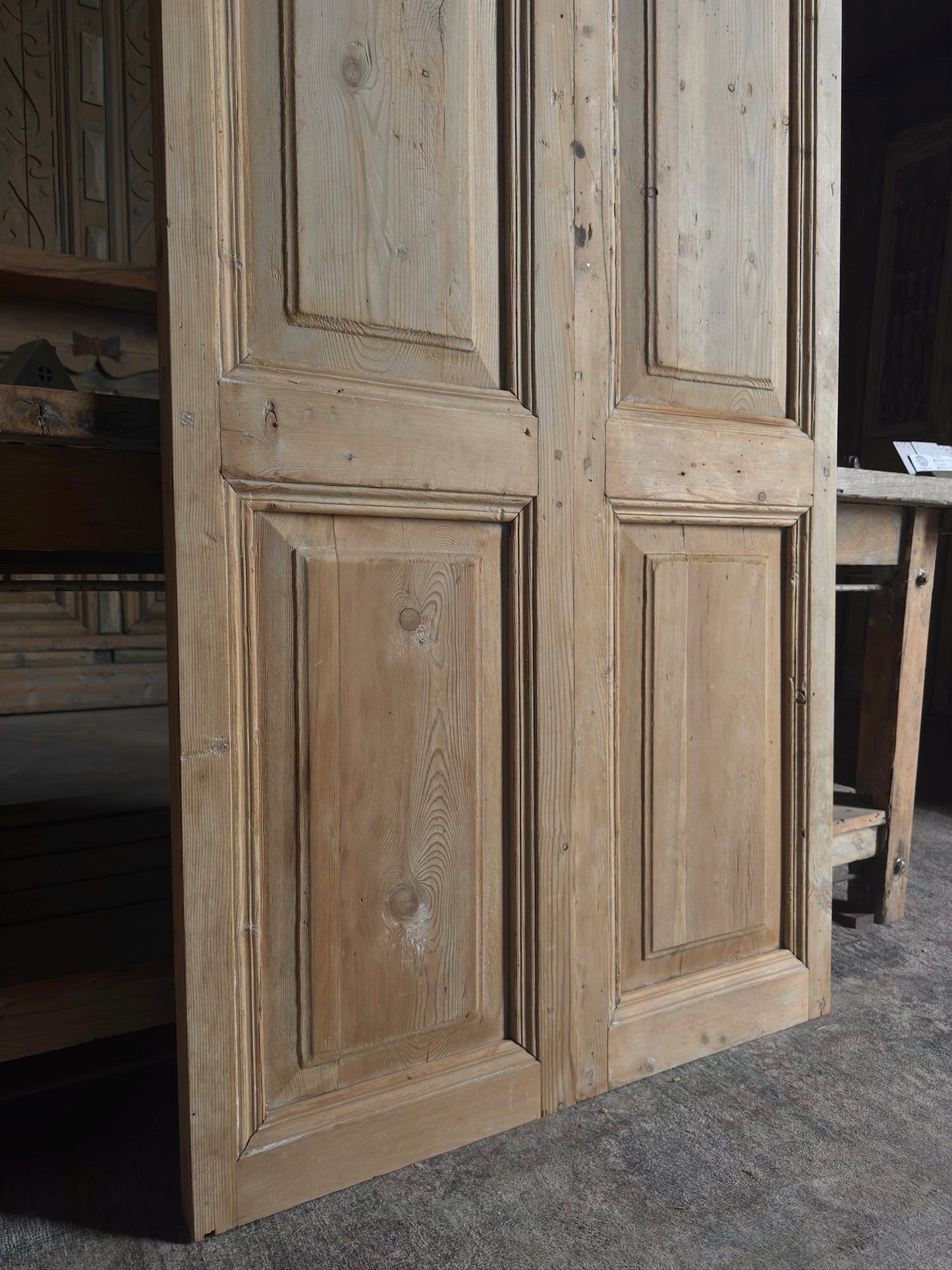 Classic 4 Panel Single Antique Door - 35x80.5 G116