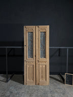 Antique Iron French Doors - 39.5x93 - N60
