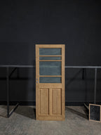 Antique Obscured Glass 4 Lite Single Door - 32x83 - N361