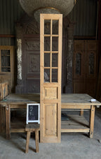 Handcrafted 8 Lite Single Glass Door - 16x96 L28