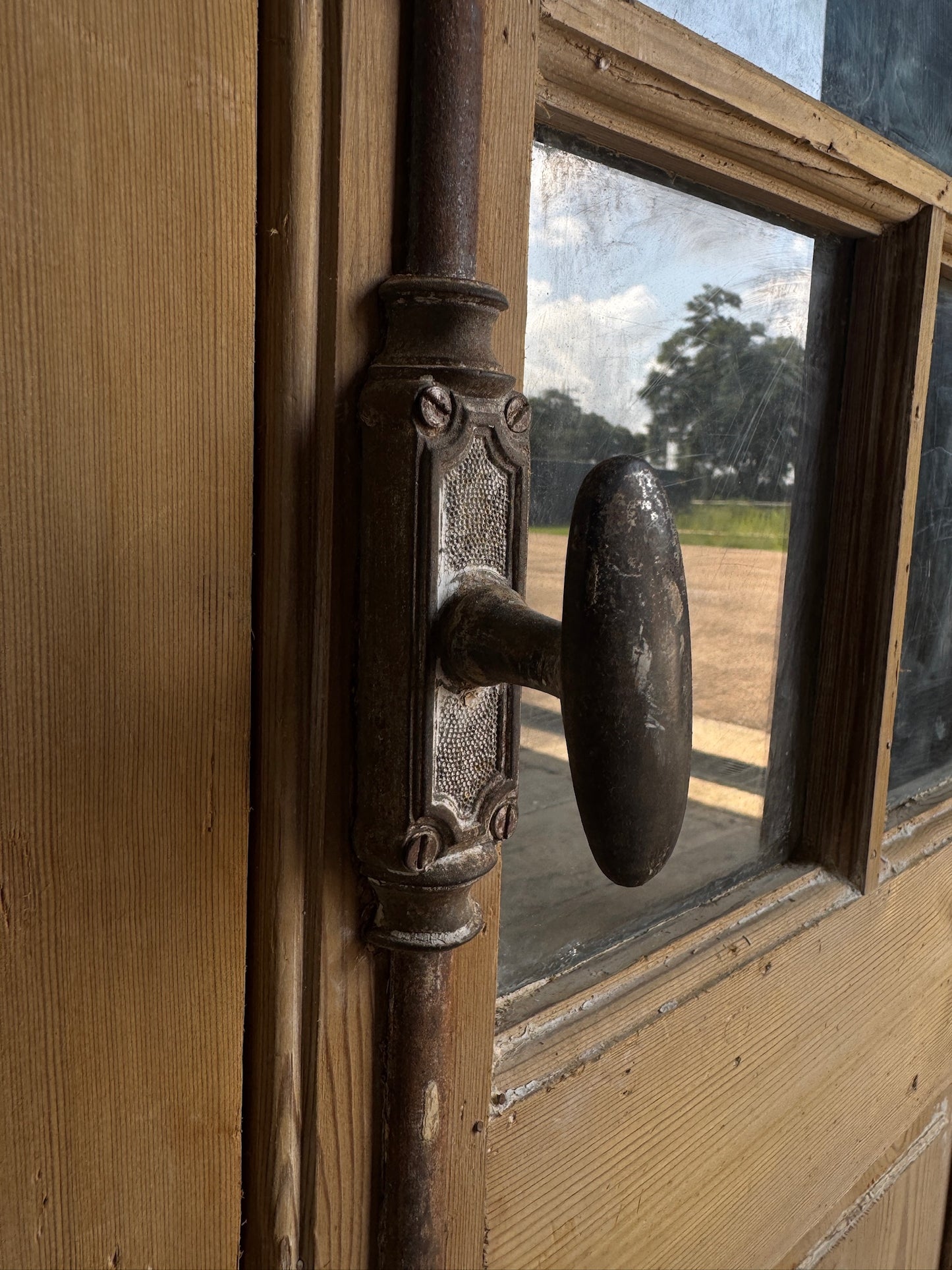 10 Lite Glass Antique French Doors - 39.75x92.5 J551