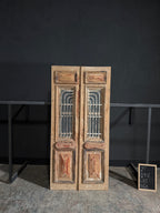 Antique Iron French Doors - 40x84.5 - N68