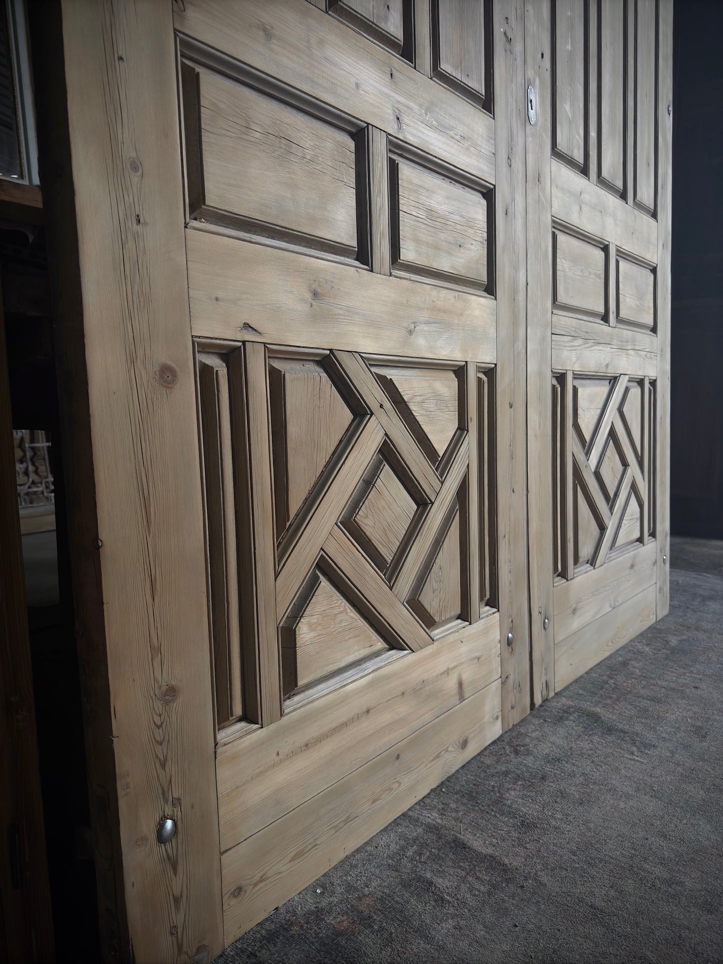 Massive Moroccan Antique Doors - 75x114.25 F401