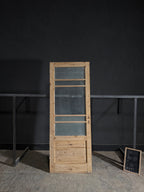 Antique Obscured Glass Single Door - 32x86.25 - N497