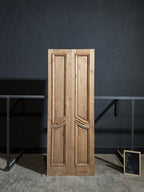 Handcrafted 2 Panel Carved Solid French Doors - 36x96 - N216