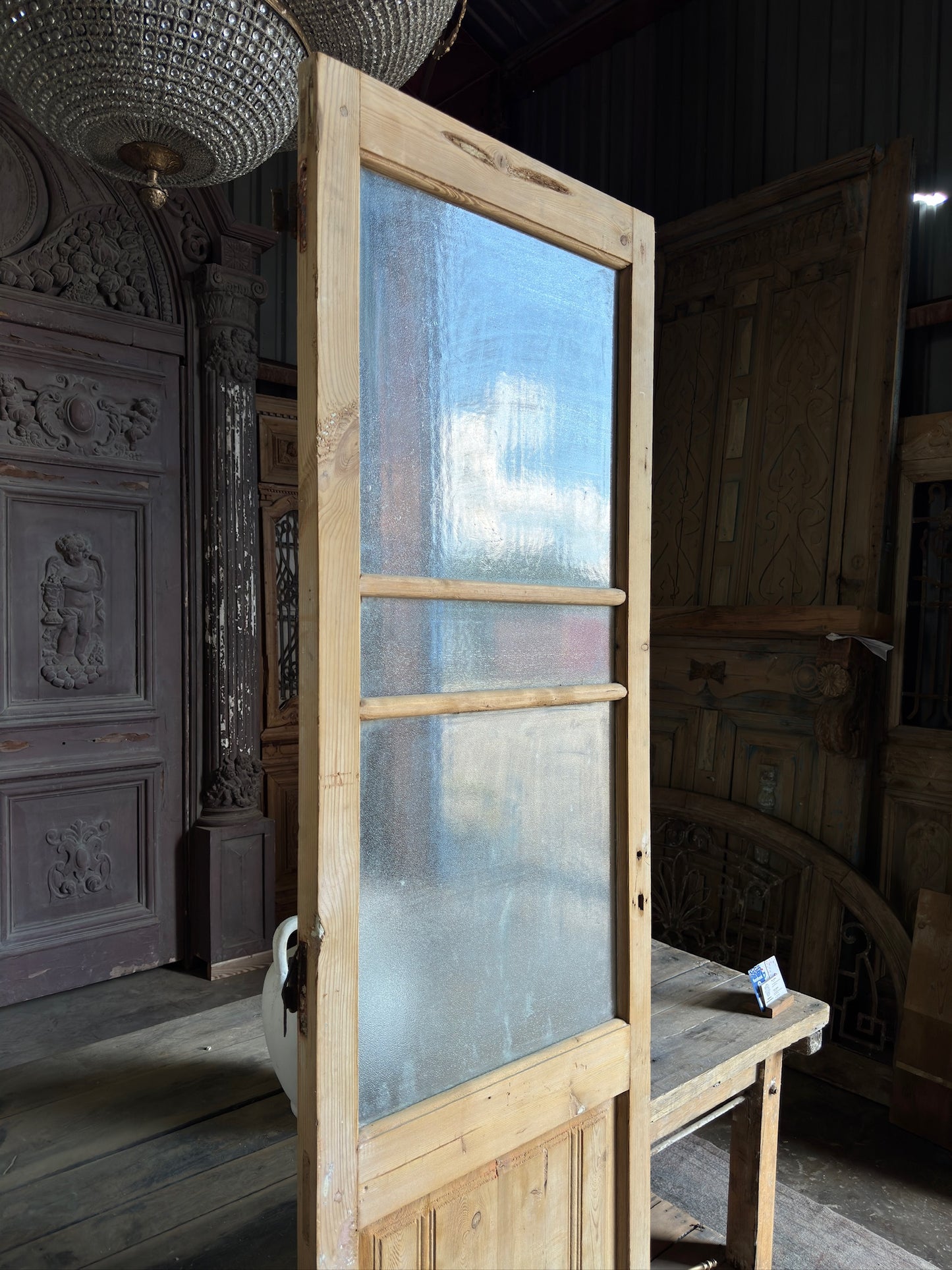 Glass Antique Door - 25x87.75 K297