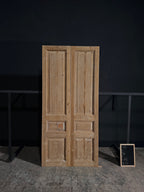 Antique 3 Panel Double Doors - 45x96 - N01