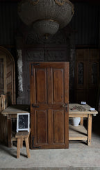 French Provincial 4-Panel Antique Single Door - 31X71 - L251