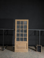 Antique Obscured Glass 1 Lite Single Door - 35x86.25 - N433