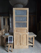 3 Lite Antique Glass Single Door - 33.5x91.5 K112