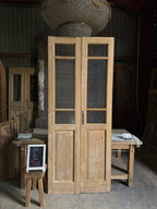 Antique Glass French Doors - 38x92 J518