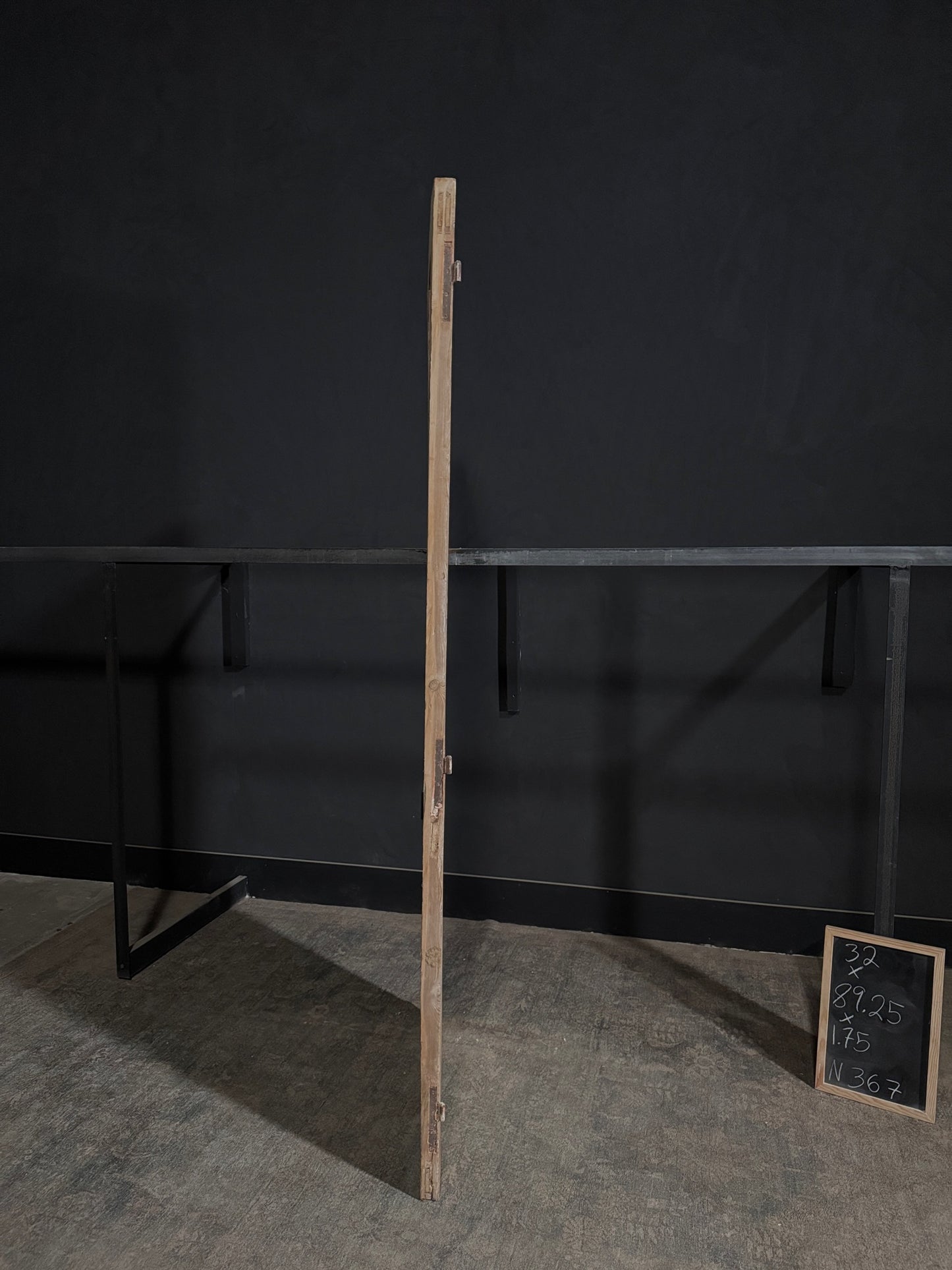 Antique Obscured Glass 8 Lite Single Door - 32x89.25 - N367