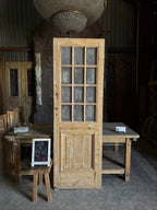 12 Lite Glass Antique Door - 28x84.75 J570