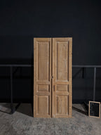 Antique 3 Panel Double Doors - 44x99 - N15