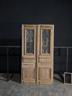 Antique Iron French Doors - 51x94.25 - N61