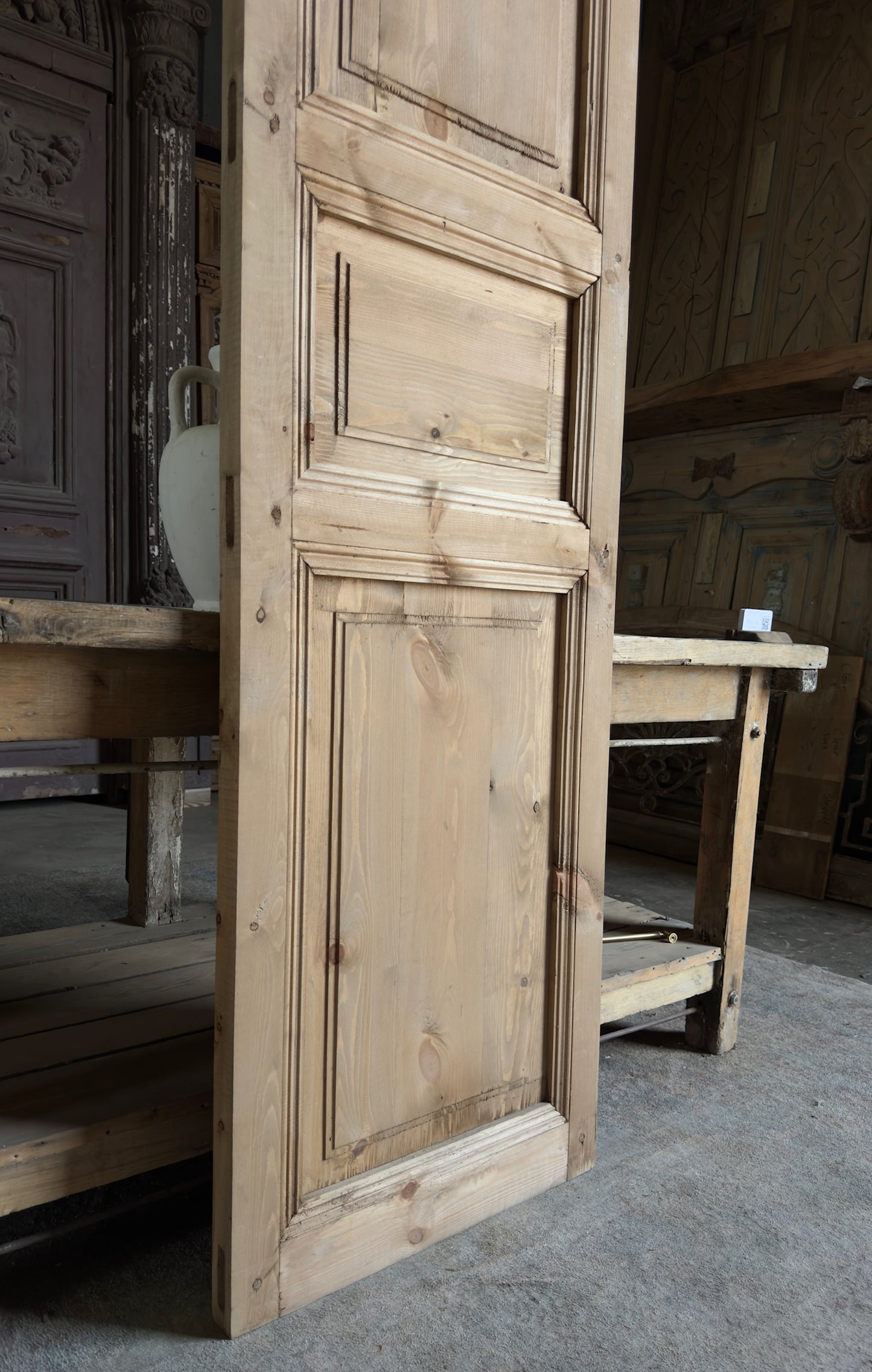 Handcrafted 3 Panel Solid Single Door - 24x96 L18