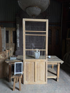 19th Century Antique Glass Door - 32x85 K116