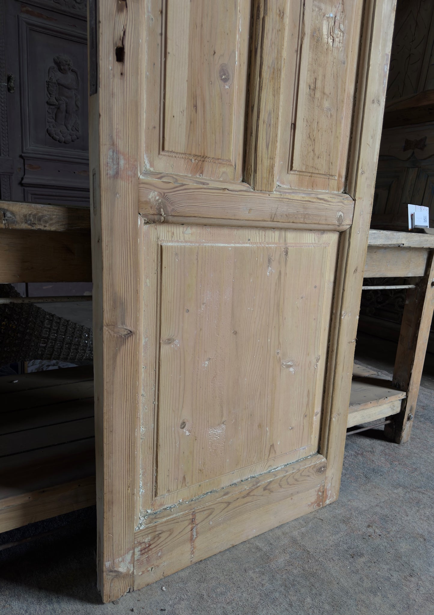 Bespoke Stained Glass Antique Door - 28x90.25 J594