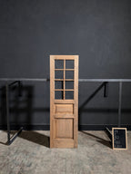 Handcrafted 8 Lite Single Glass Door - 24x80 - N213
