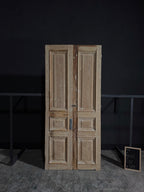 Antique 3 Panel Double Doors - 44x98.25 - K399