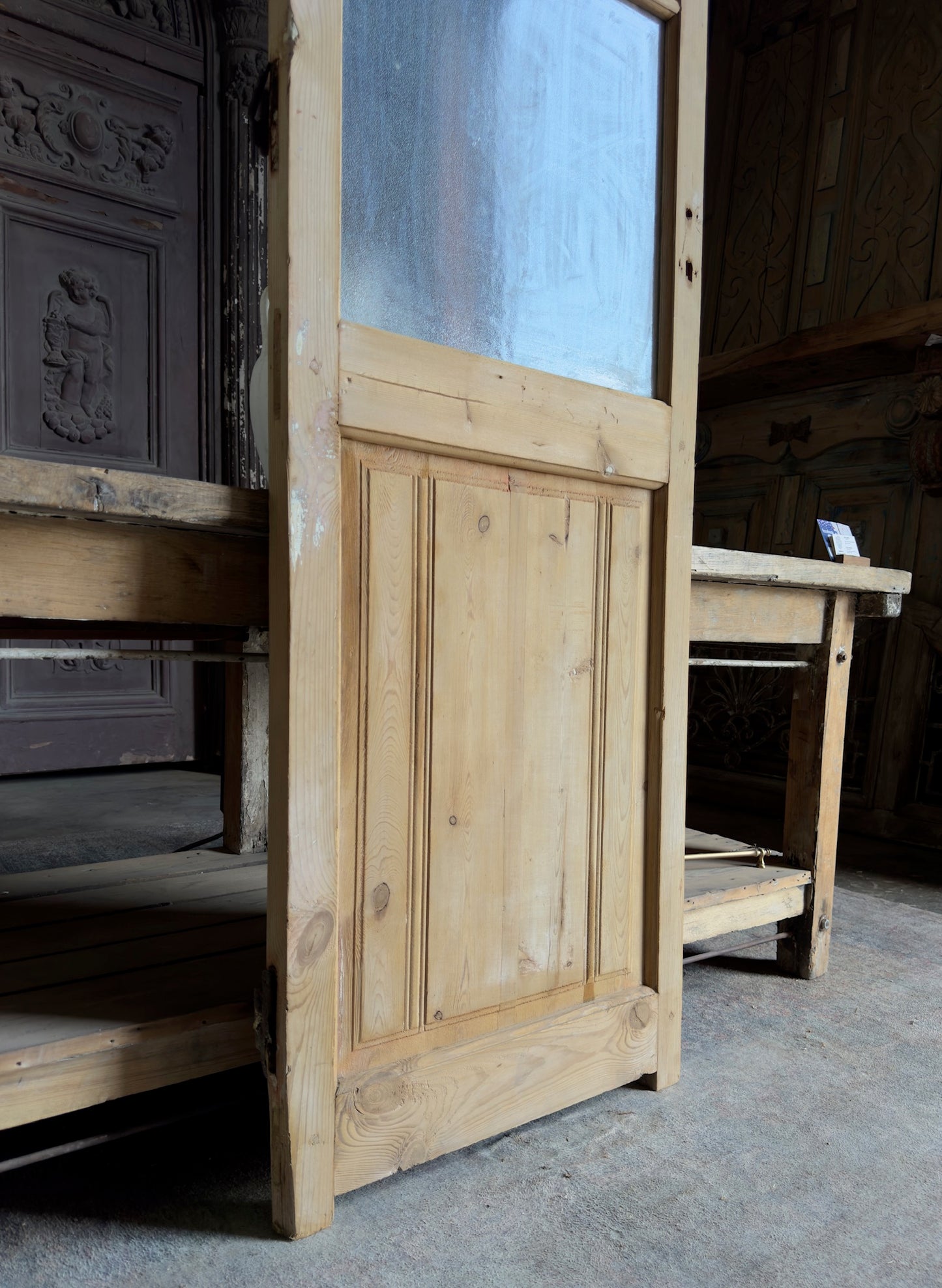 Glass Antique Door - 25x87.75 K297