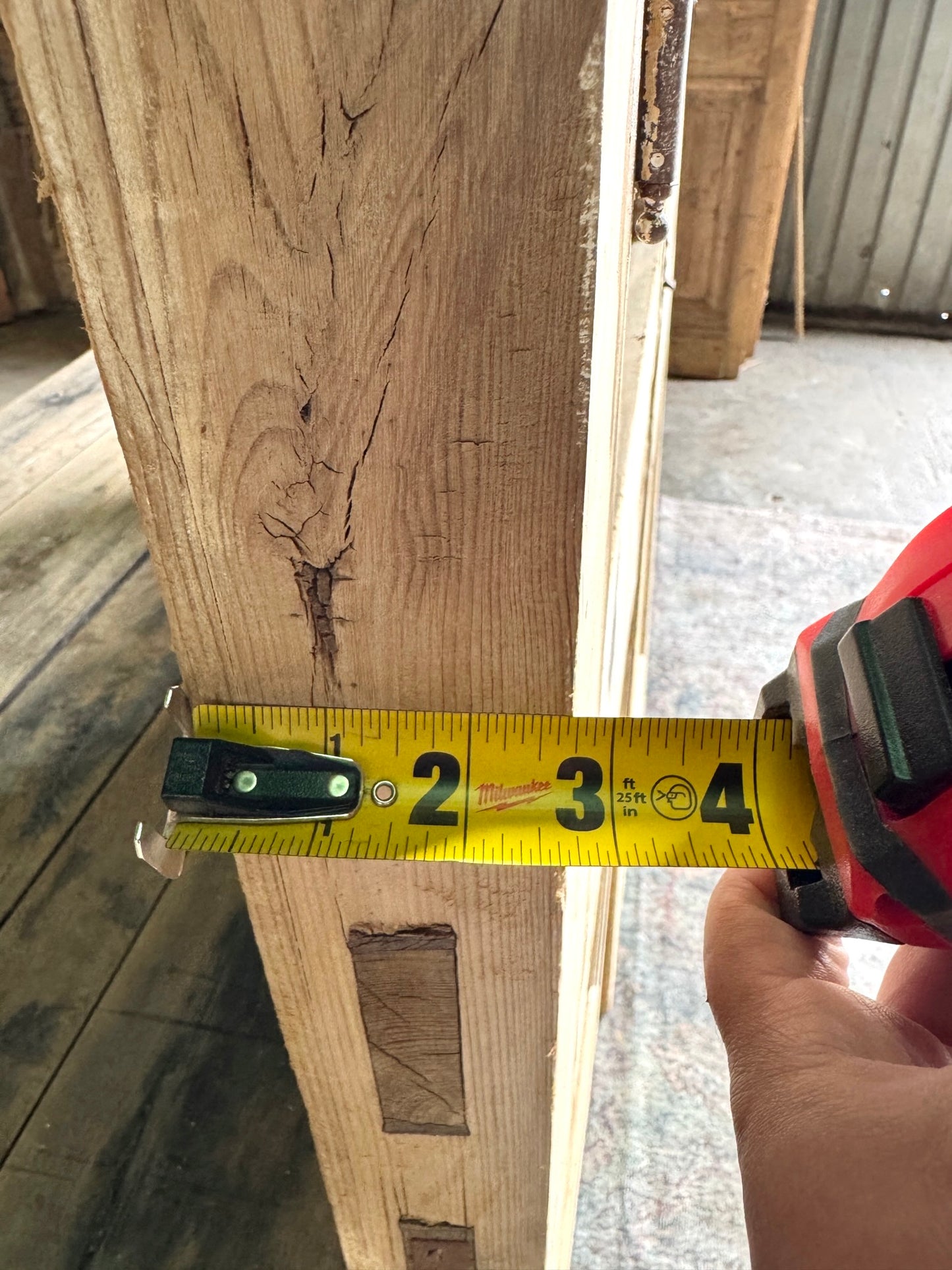 Thick Antique Hand Carved Glass French Doors  - 49.25x93 H46