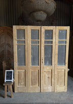Antique Bi-Fold French Glass Doors - 70x85.25 - L215