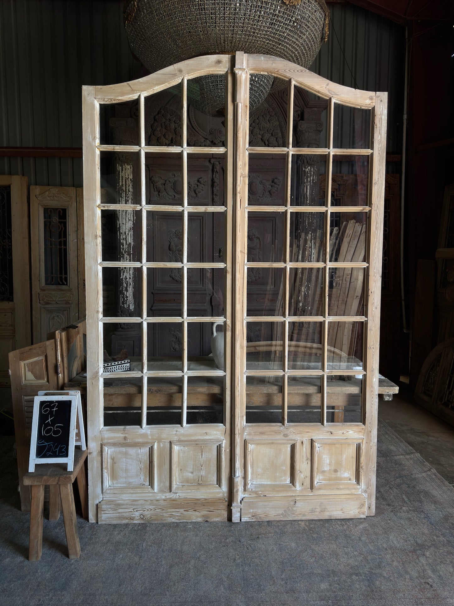 Regal French Chateaux Entry Doors  - 67x105 J243