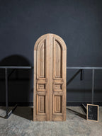 Handcrafted 3 Panel Arched Double Doors - 36x96 - N192