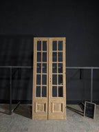 Antique Glass 10 Lite French Doors - 38.5x95.5 - N547