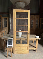 5 Lite Antique Glass Single Door - 31.25x84.25 K310