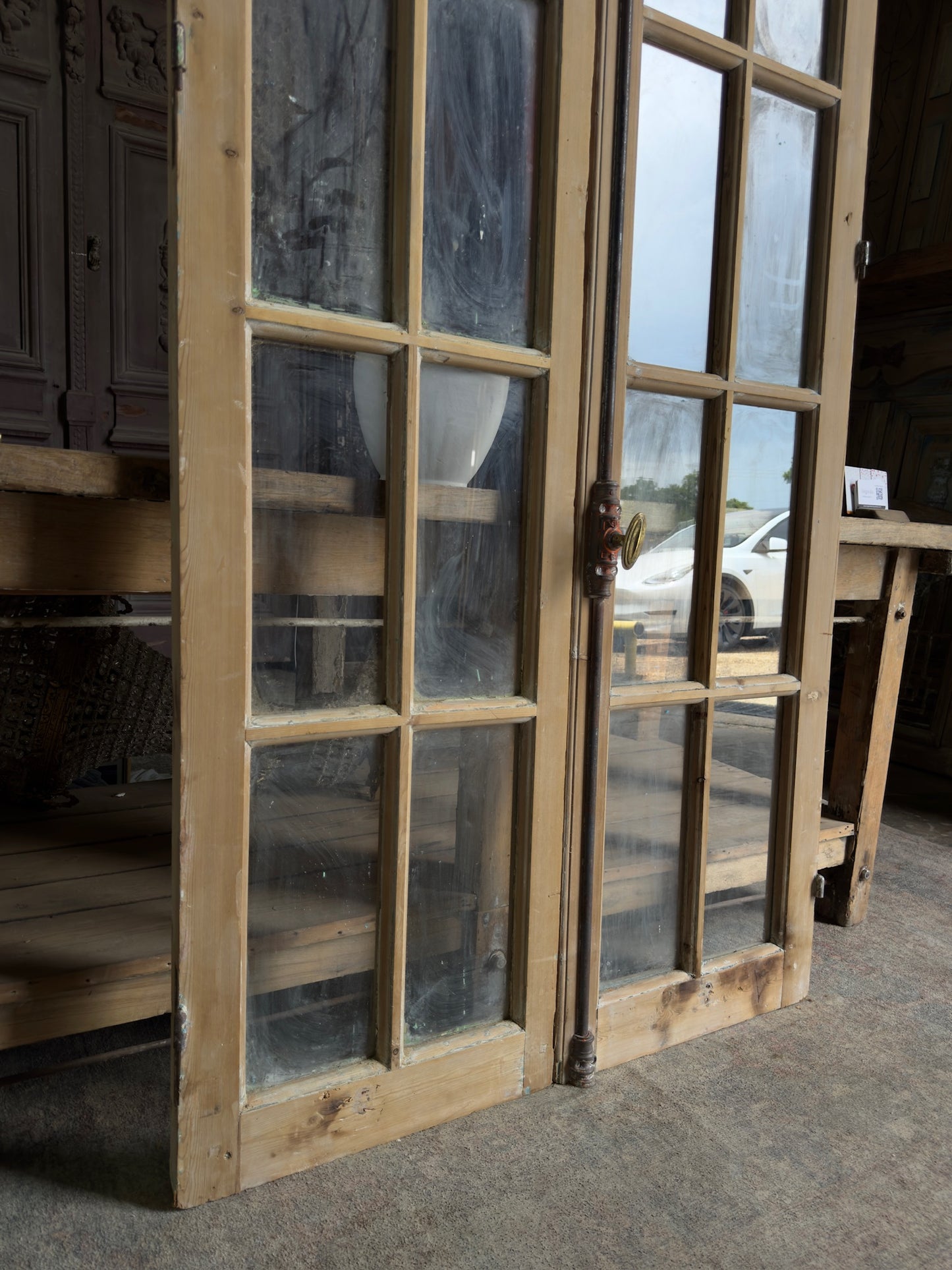 10 Lite Antique French Doors - 39.75x90 J595