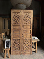 Antique Moraccan Style Solid Doors -43.75x91.5 J115