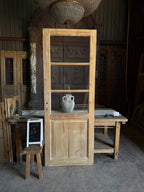 3 Lite Antique Glass Single Door - 32.25x87 J264