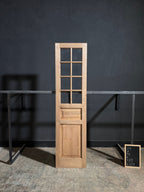 Handcrafted 8 Lite Single Glass Door - 24x96 - N209