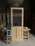 Single Antique Glass Door -32x88.5 J562