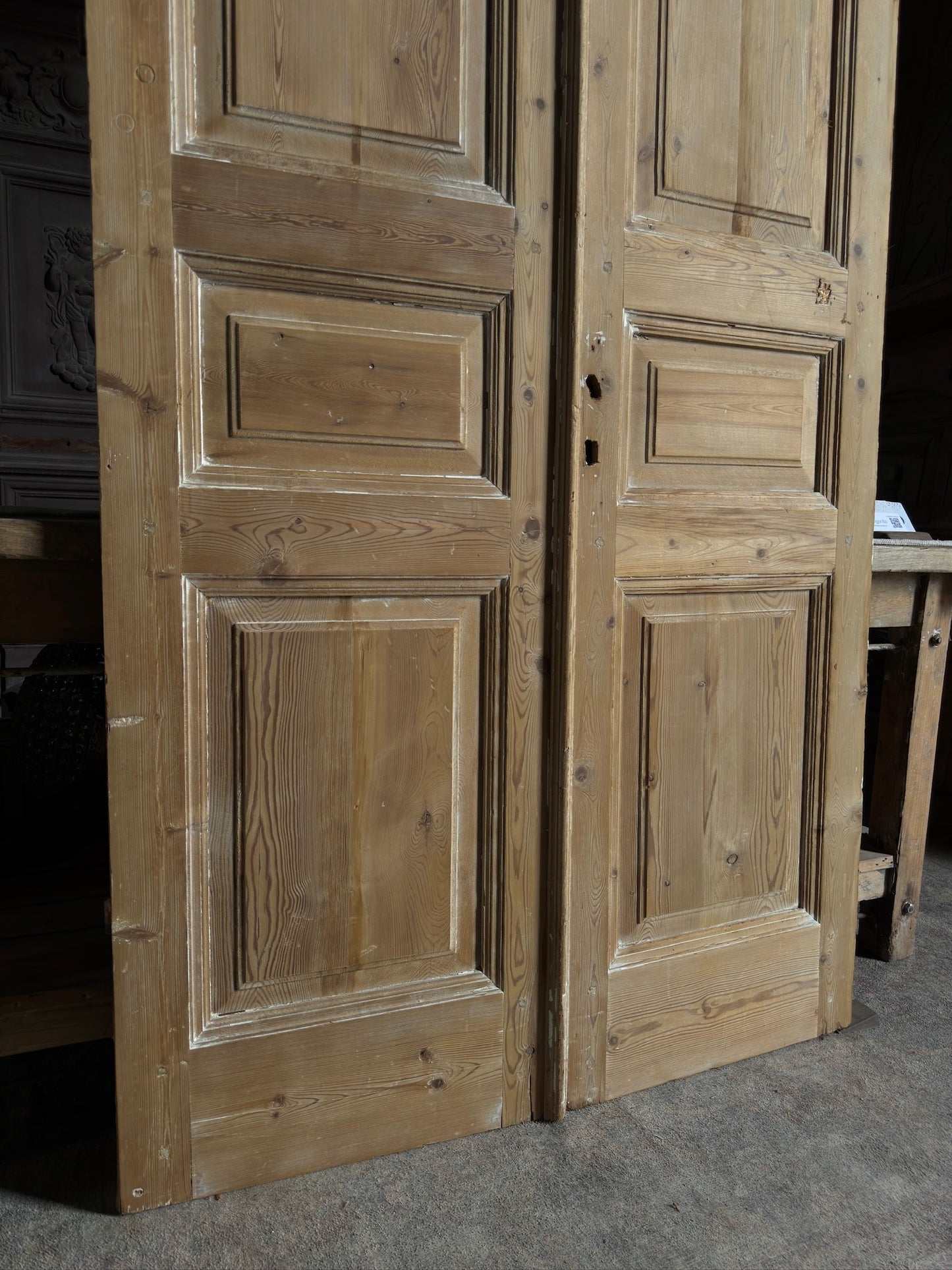 Solid Antique French Doors - 43.75x99 J545