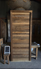 French Oak Plank Single Door - 34.5x93.5 - L449