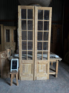 Classic Antique Glass French Doors - 43.75x100 J240